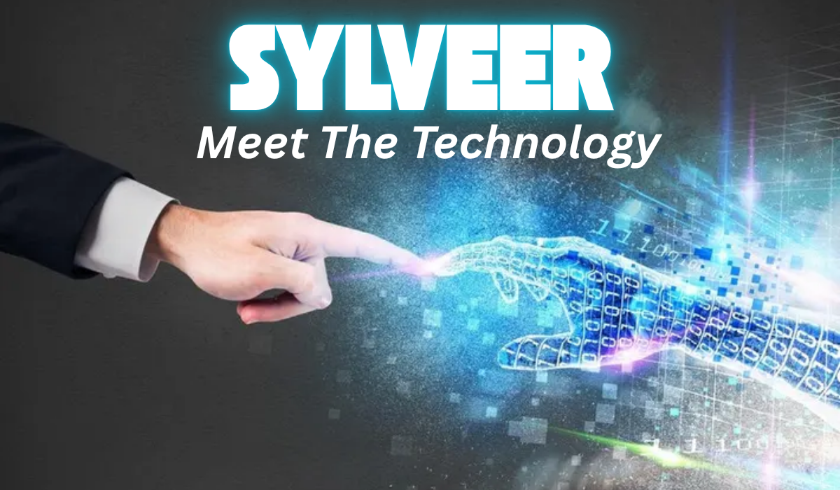 Sylveer logo with tagline “A name that embodies nature, identity, and the future” and website URL sylveer.com.