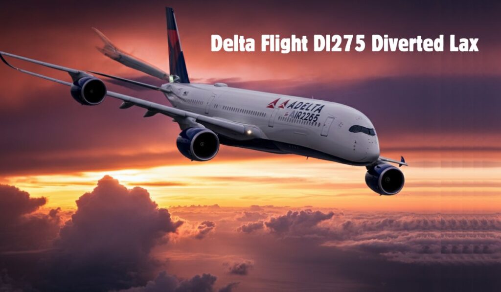 delta flight dl275 diverted lax