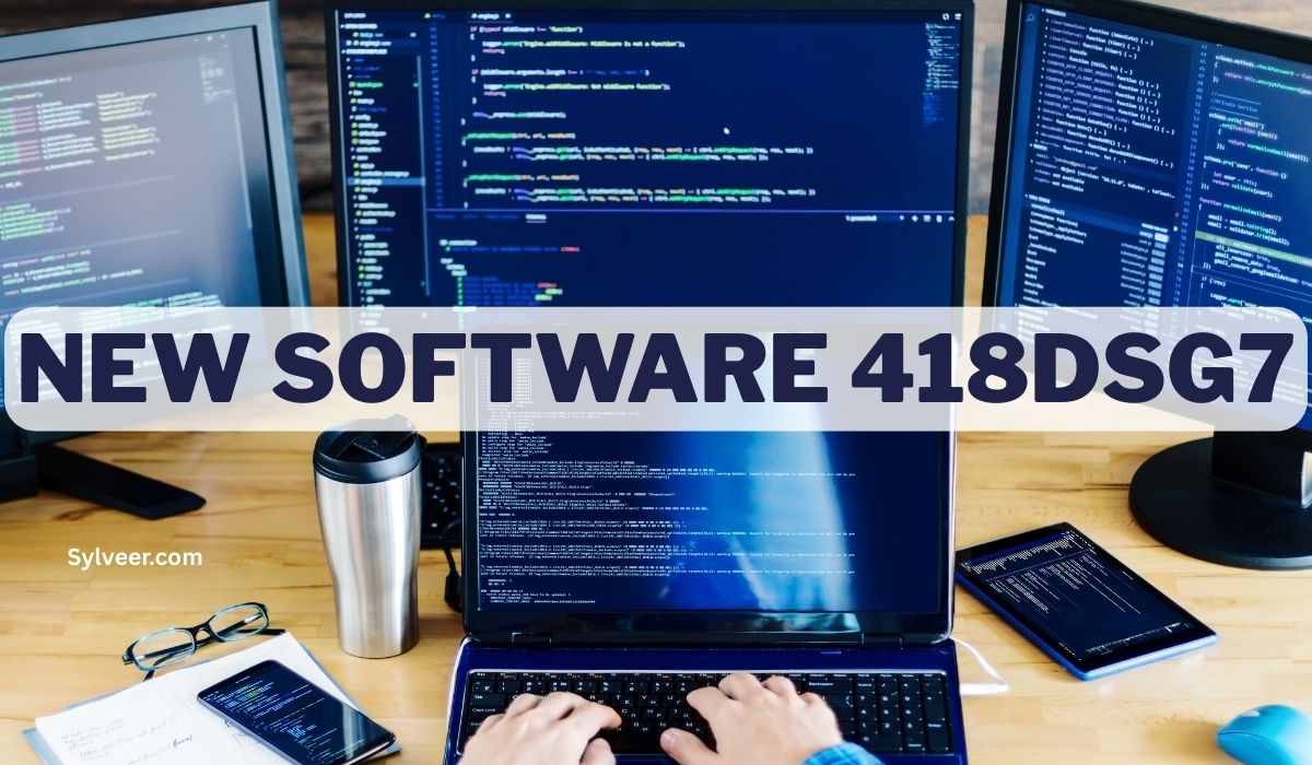 The logo and name for "NEW SOFTWARE 418DSG7" displayed on the Sylveer.com website.